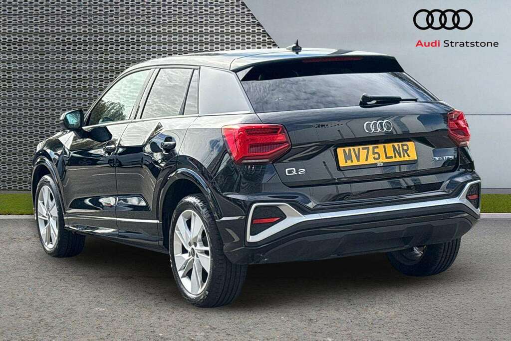 Audi Q2 30 Tfsi 116 S Line 2025 MV75LNR Black #3