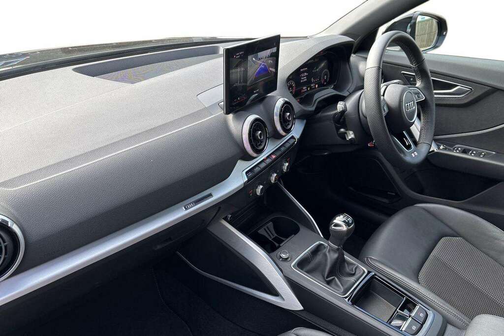 Audi Q2 30 Tfsi 116 S Line 2025 MV75LNR Black #2