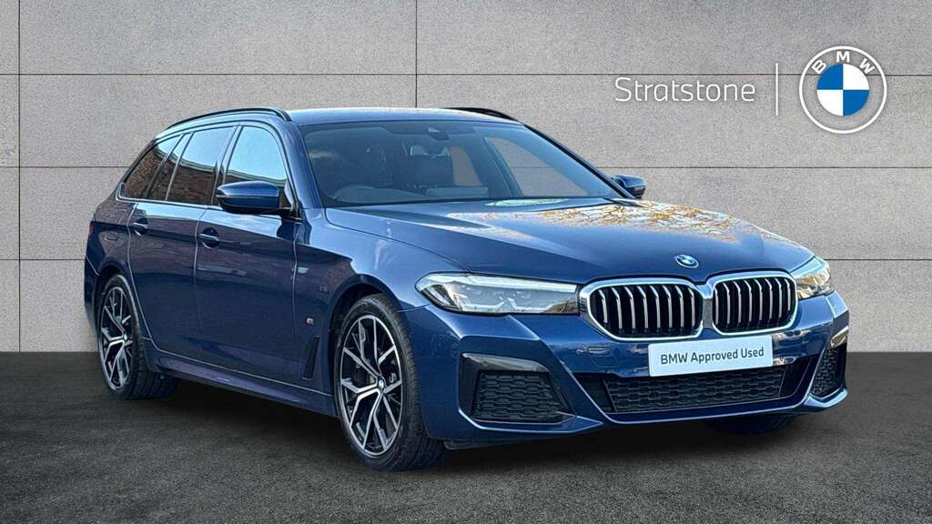 BMW 5 Series 520D Mht M Sport Step 2022 Blue