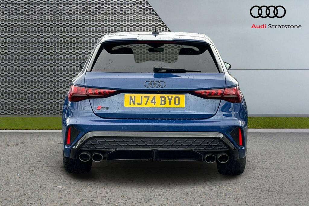 Audi A3 S3 Tfsi Black Edition Quattro S Tronic 2024 NJ74BYO Blue #6