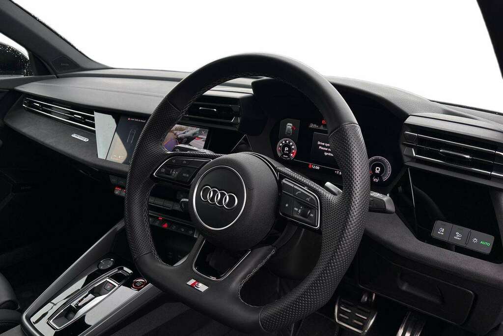 Audi A3 S3 Tfsi Black Edition Quattro S Tronic 2024 NJ74BYO Blue #5