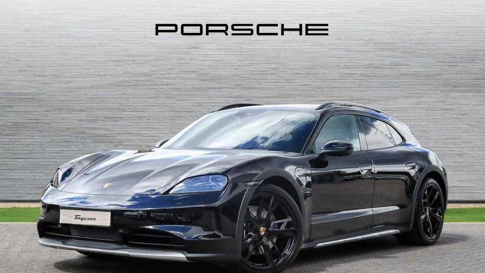 Porsche Taycan 4 Cross Turismo 2024 BD74AXN Black #2
