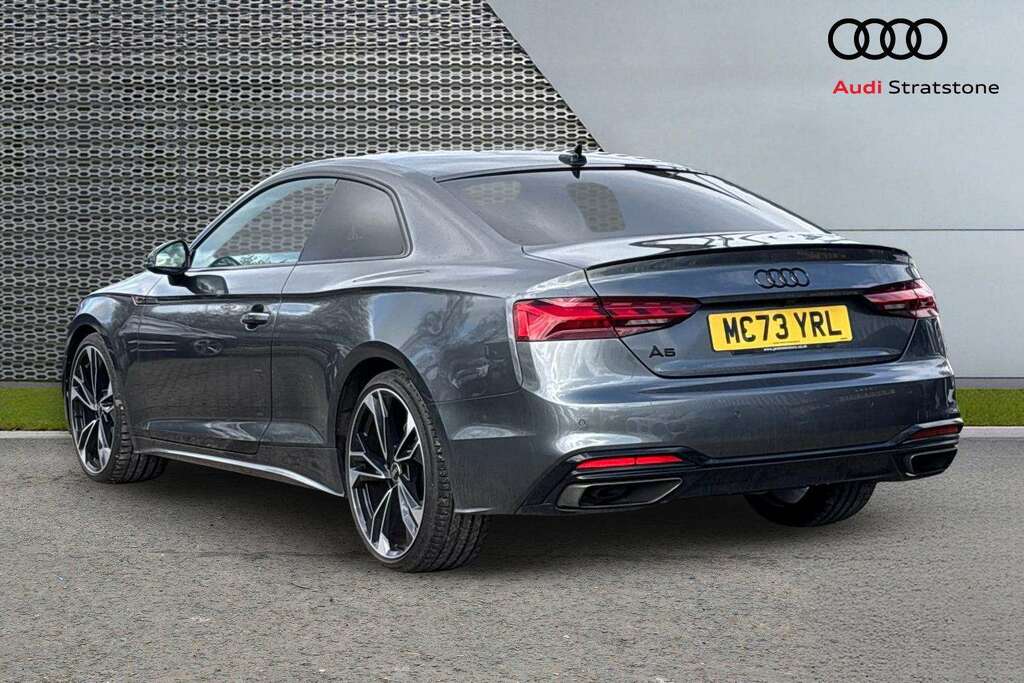 Audi A5 40 Tfsi 204 Black Edition S Tronic 2023 MC73YRL Grey #3