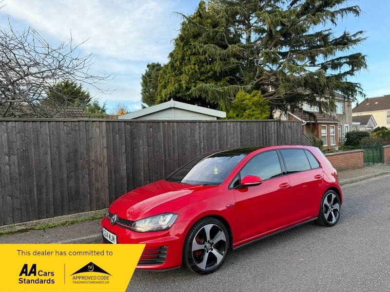 Volkswagen Golf Gti Red