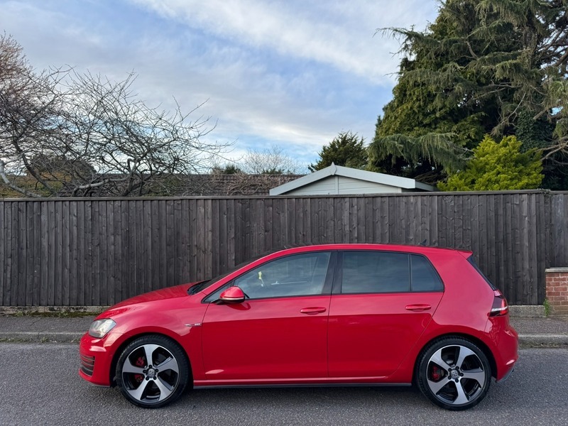 Volkswagen Golf Gti Red #5