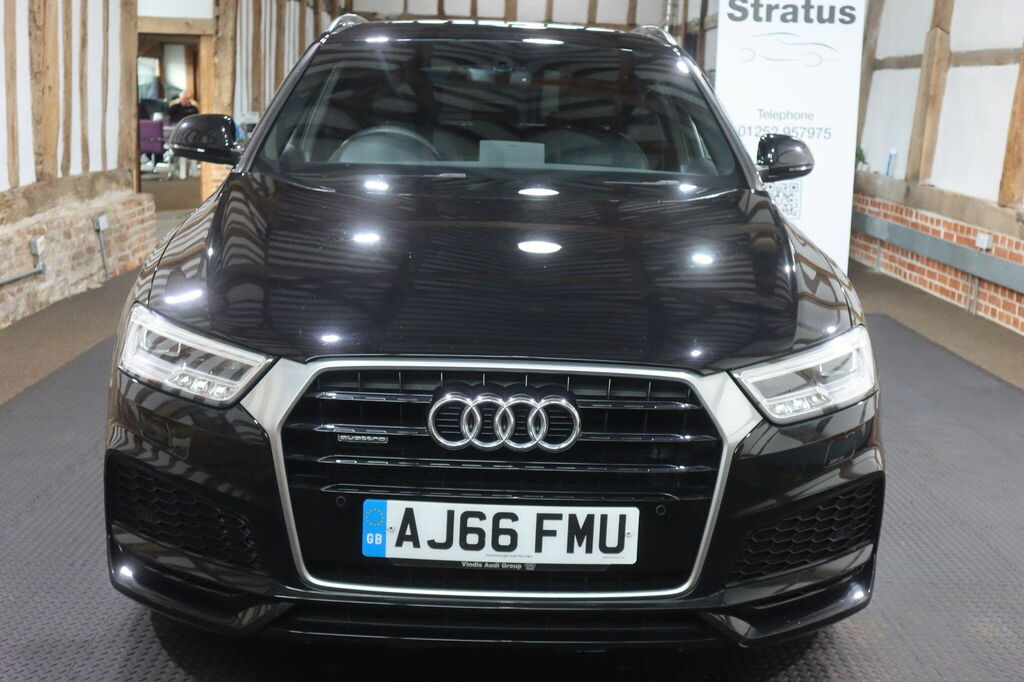 Audi Q3 2.0 Tfsi S Line Edition S Tronic Quattro Euro 6 S AJ66FMU Black #2