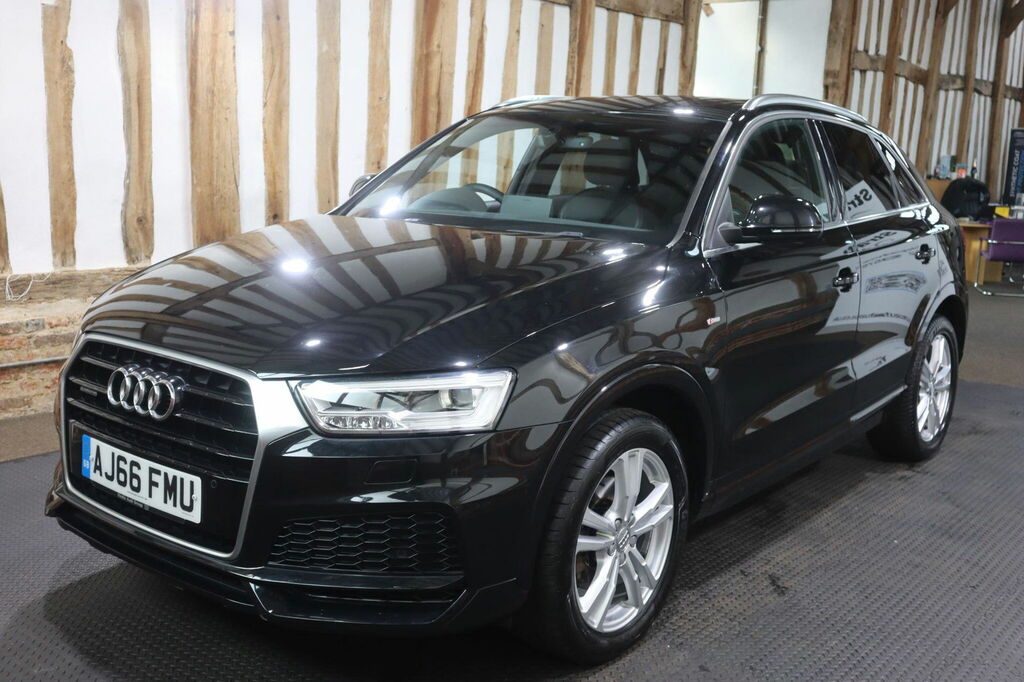 Audi Q3 2.0 Tfsi S Line Edition S Tronic Quattro Euro 6 S AJ66FMU Black #3