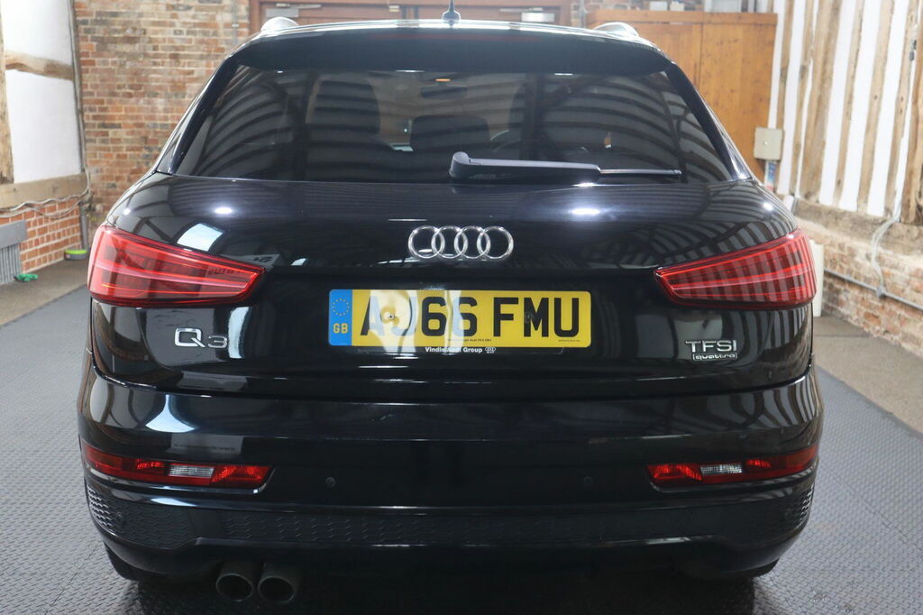 Audi Q3 2.0 Tfsi S Line Edition S Tronic Quattro Euro 6 S AJ66FMU Black #5