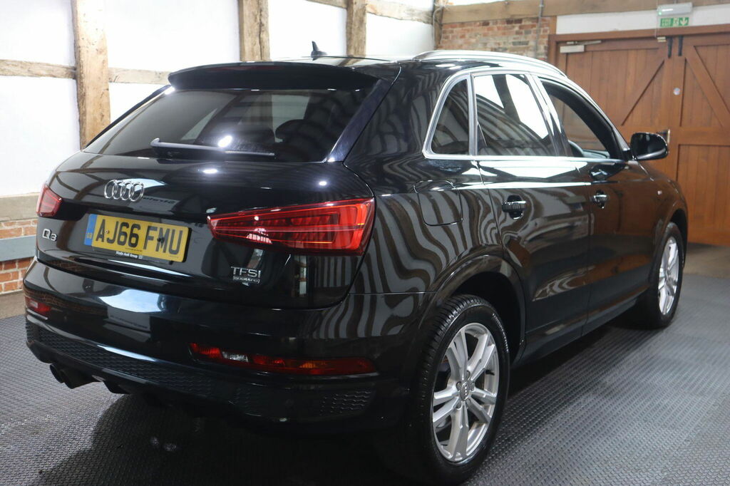 Audi Q3 2.0 Tfsi S Line Edition S Tronic Quattro Euro 6 S AJ66FMU Black #6