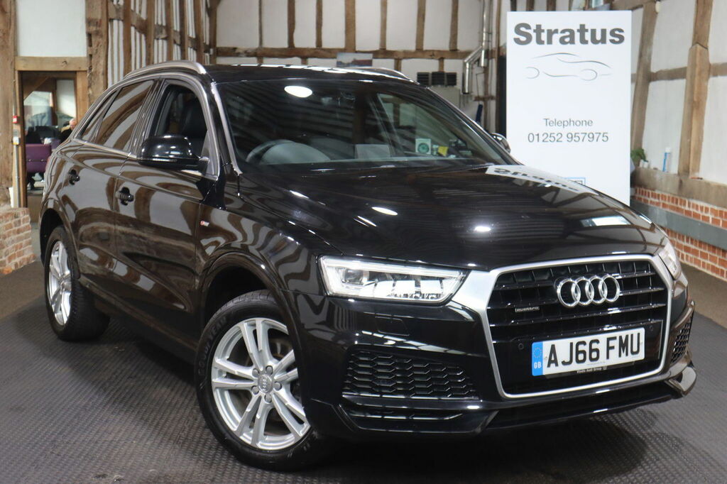 Audi Q3 2.0 Tfsi S Line Edition S Tronic Quattro Euro 6 S Black