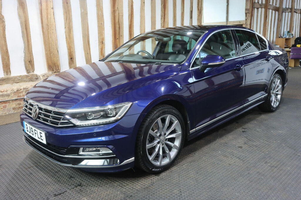 Volkswagen Passat 2.0 Tdi R-line Euro 6 S S BJ19FLE Blue #3
