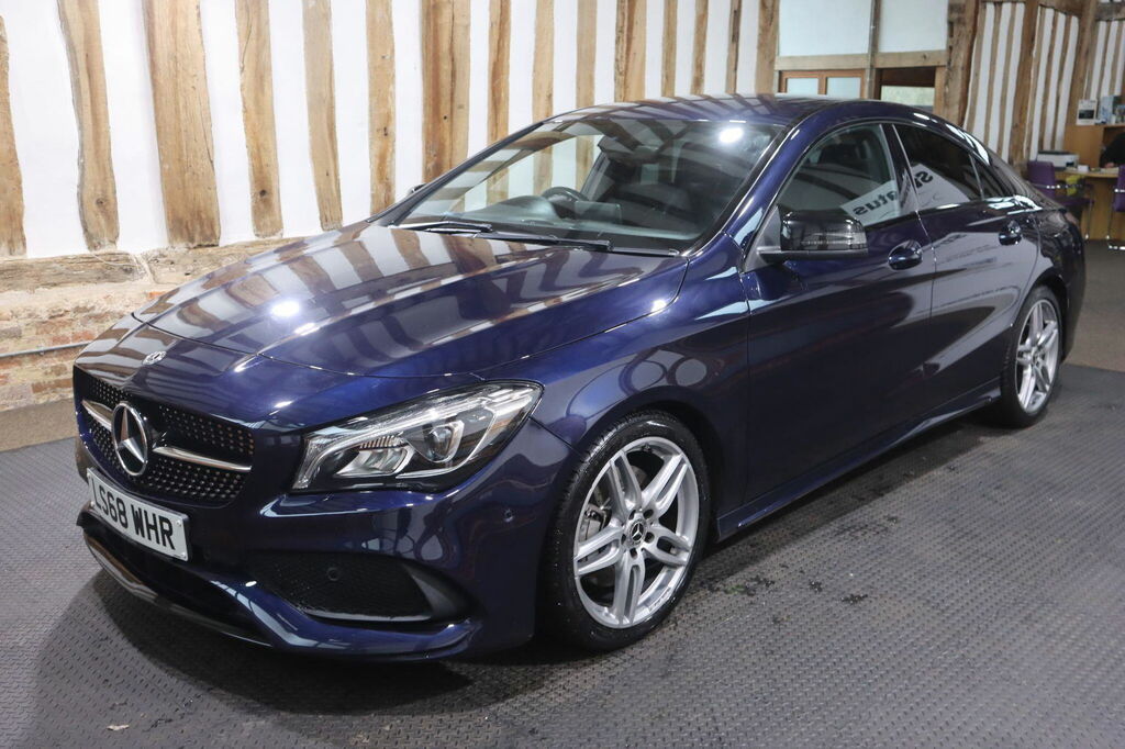 Mercedes-Benz CLA Class 2.1 Cla220d Amg Line Coupe 7G-dct Euro 6 S S LS68WHR Blue #3