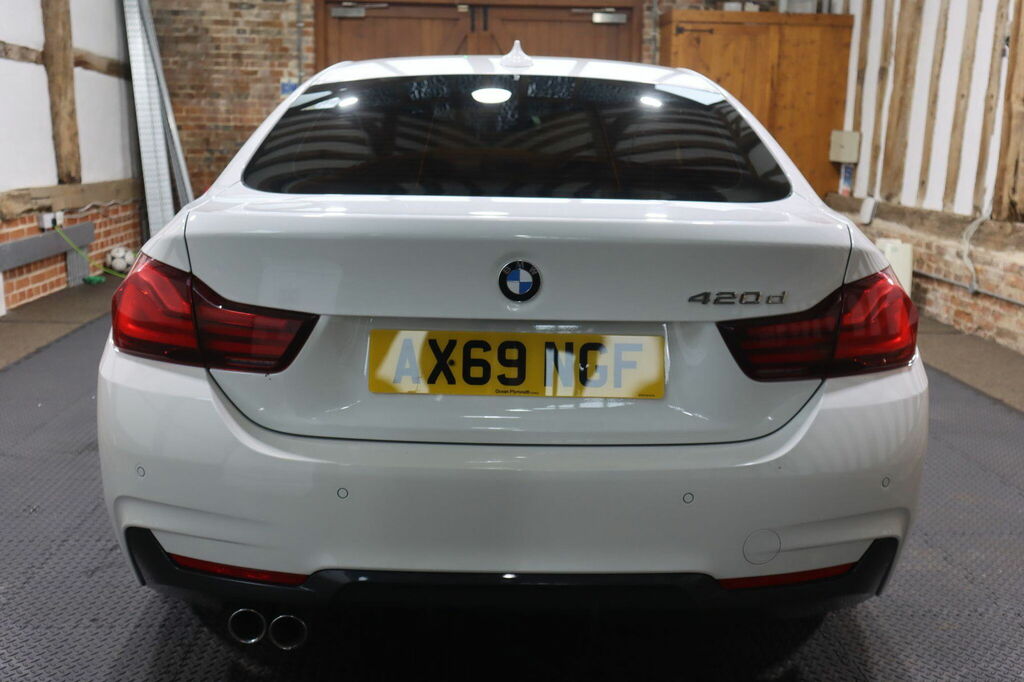 BMW 4 Series Gran Coupe 2.0 420D M Sport Euro 6 S S AX69NGF White #5