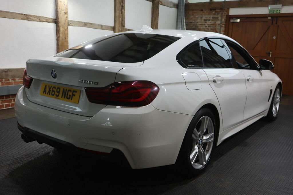 BMW 4 Series Gran Coupe 2.0 420D M Sport Euro 6 S S AX69NGF White #6
