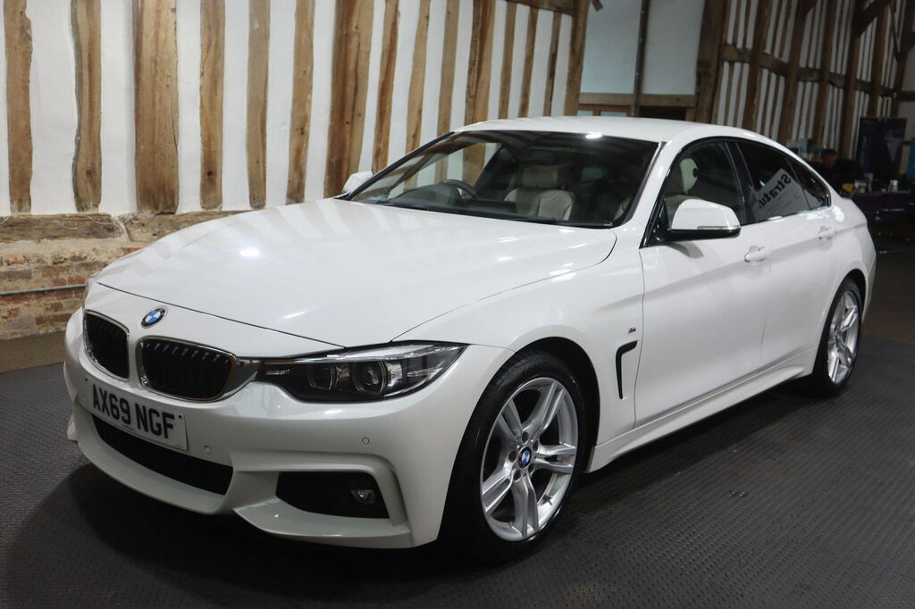 BMW 4 Series Gran Coupe 2.0 420D M Sport Euro 6 S S AX69NGF White #3