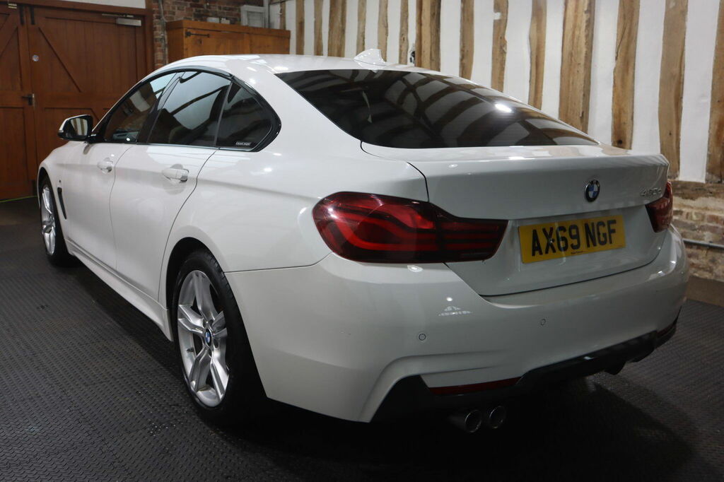 BMW 4 Series Gran Coupe 2.0 420D M Sport Euro 6 S S AX69NGF White #4