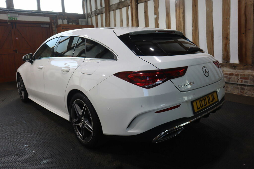 Mercedes-Benz CLA Class 1.3 Cla180 Amg Line Shooting Brake 7G-dct Euro 6 LO21BJK White #4