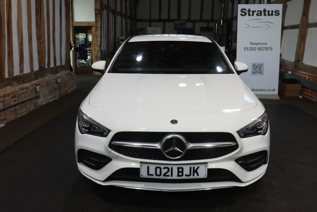 Mercedes-Benz CLA Class 1.3 Cla180 Amg Line Shooting Brake 7G-dct Euro 6 LO21BJK White #2
