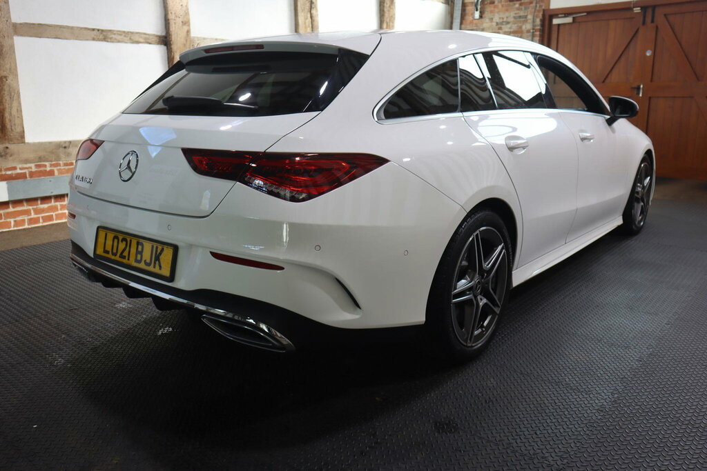 Mercedes-Benz CLA Class 1.3 Cla180 Amg Line Shooting Brake 7G-dct Euro 6 LO21BJK White #6