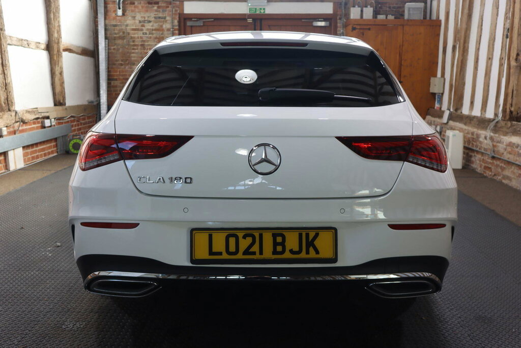 Mercedes-Benz CLA Class 1.3 Cla180 Amg Line Shooting Brake 7G-dct Euro 6 LO21BJK White #5