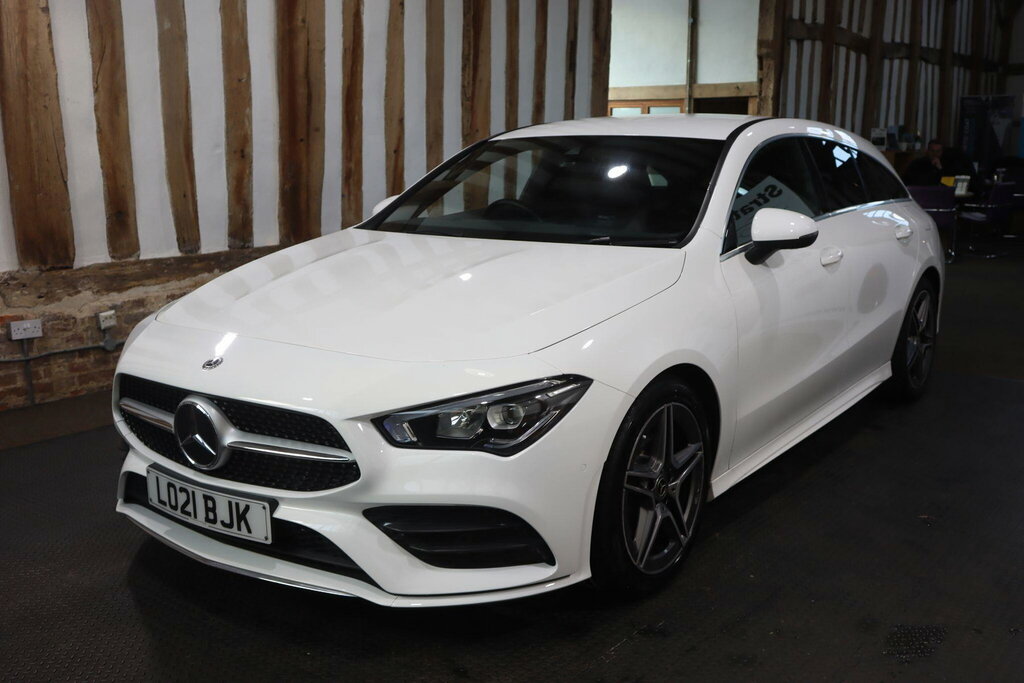 Mercedes-Benz CLA Class 1.3 Cla180 Amg Line Shooting Brake 7G-dct Euro 6 LO21BJK White #3