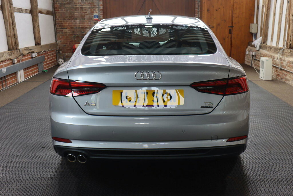 Audi A5 2.0 Tdi S Line Sportback S Tronic Quattro Euro 6 MJ17SYW Silver #5