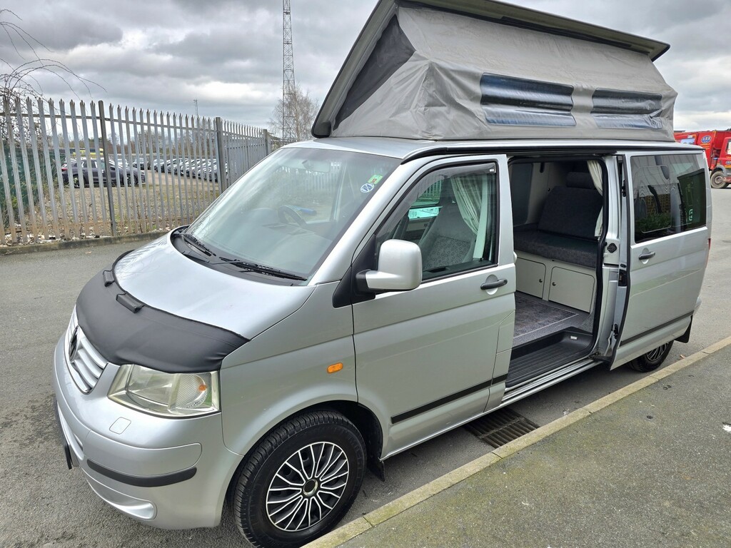 Volkswagen Transporter Camper Van Transporter T30 2.5 Tdi Bilbo Conversio Silver #6