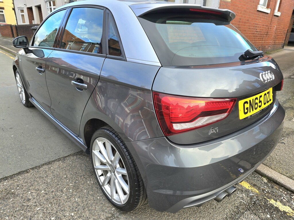 Audi A1 Hatchback 1.4 Tfsi S Line 2015 GN65OZL Grey #3