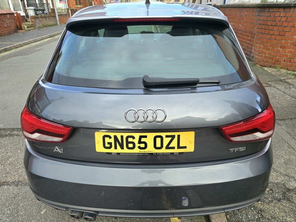 Audi A1 Hatchback 1.4 Tfsi S Line 2015 GN65OZL Grey #4