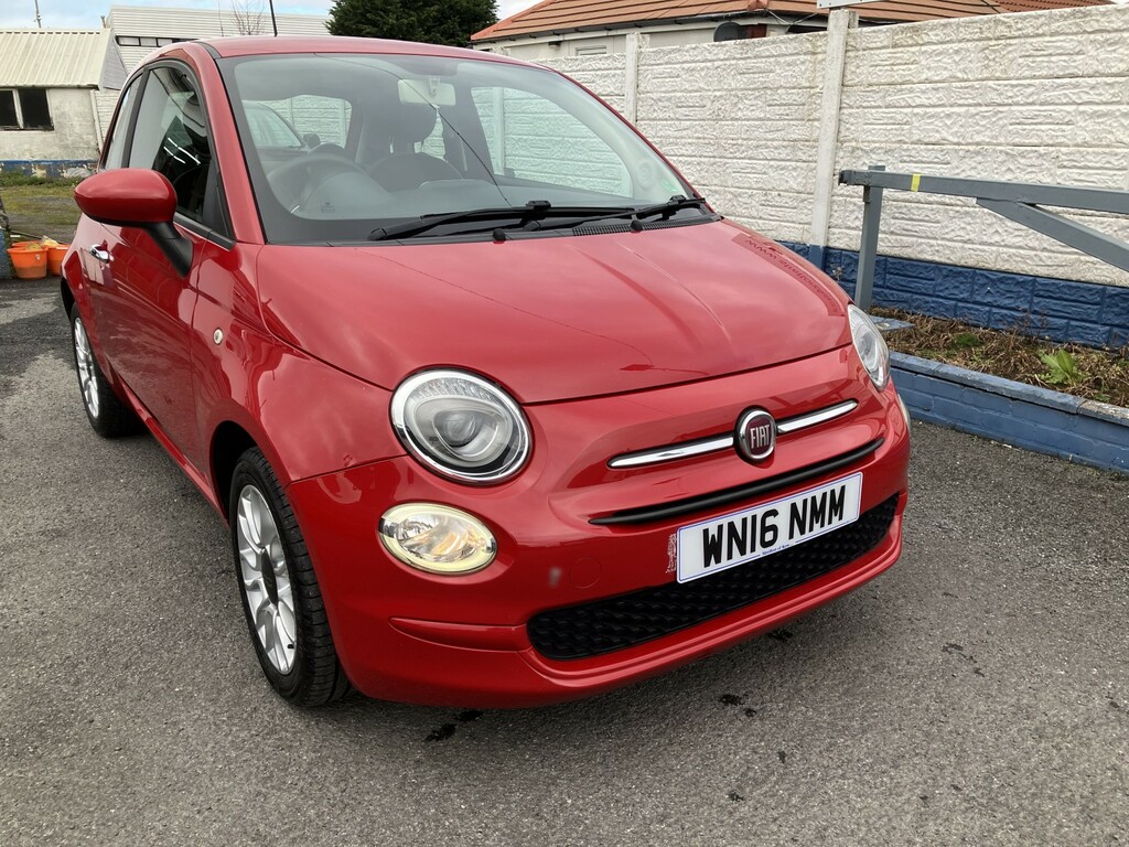 Fiat 500 Hatchback 1.2 500 Pop Star 1.2 69Hp 201616 WN16NMM Red #6