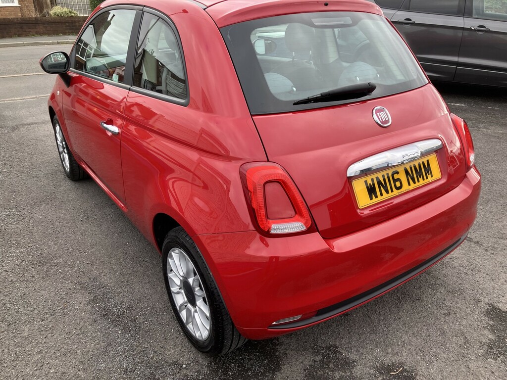 Fiat 500 Hatchback 1.2 500 Pop Star 1.2 69Hp 201616 WN16NMM Red #4