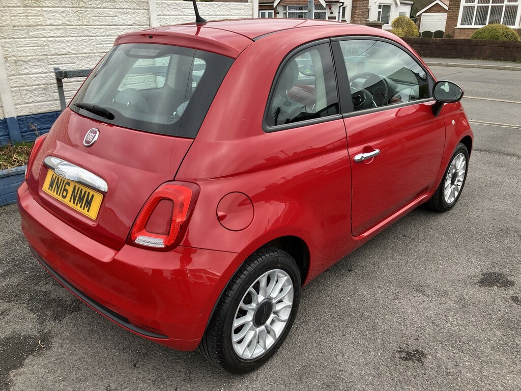 Fiat 500 Hatchback 1.2 500 Pop Star 1.2 69Hp 201616 WN16NMM Red #2