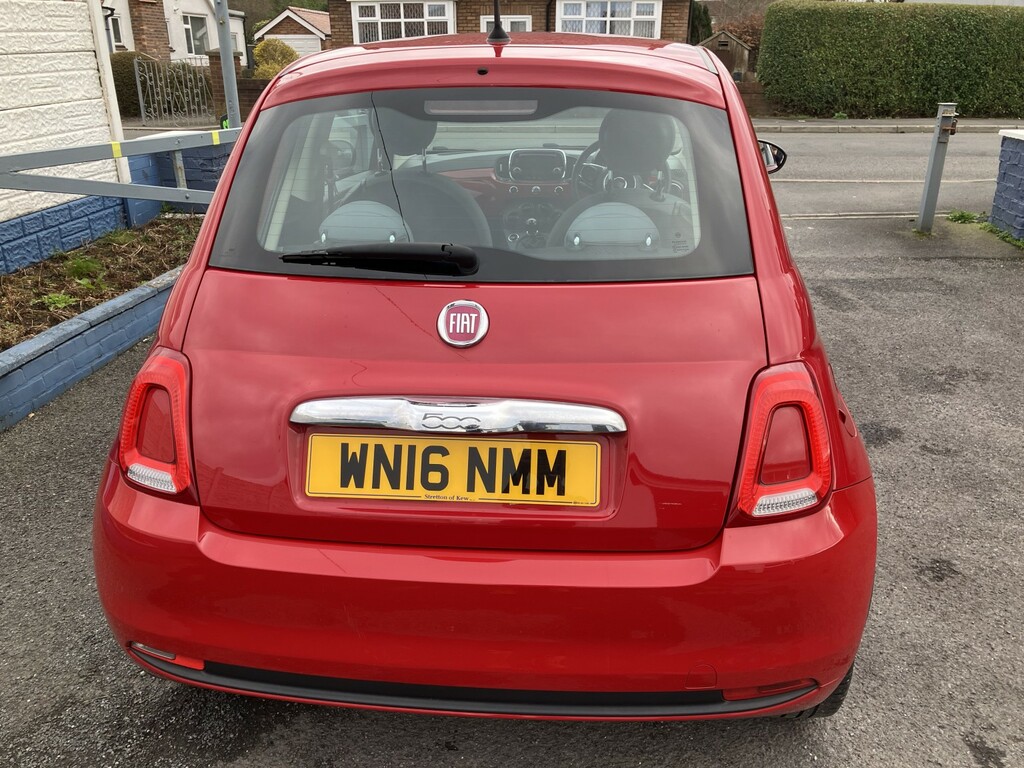 Fiat 500 Hatchback 1.2 500 Pop Star 1.2 69Hp 201616 WN16NMM Red #3