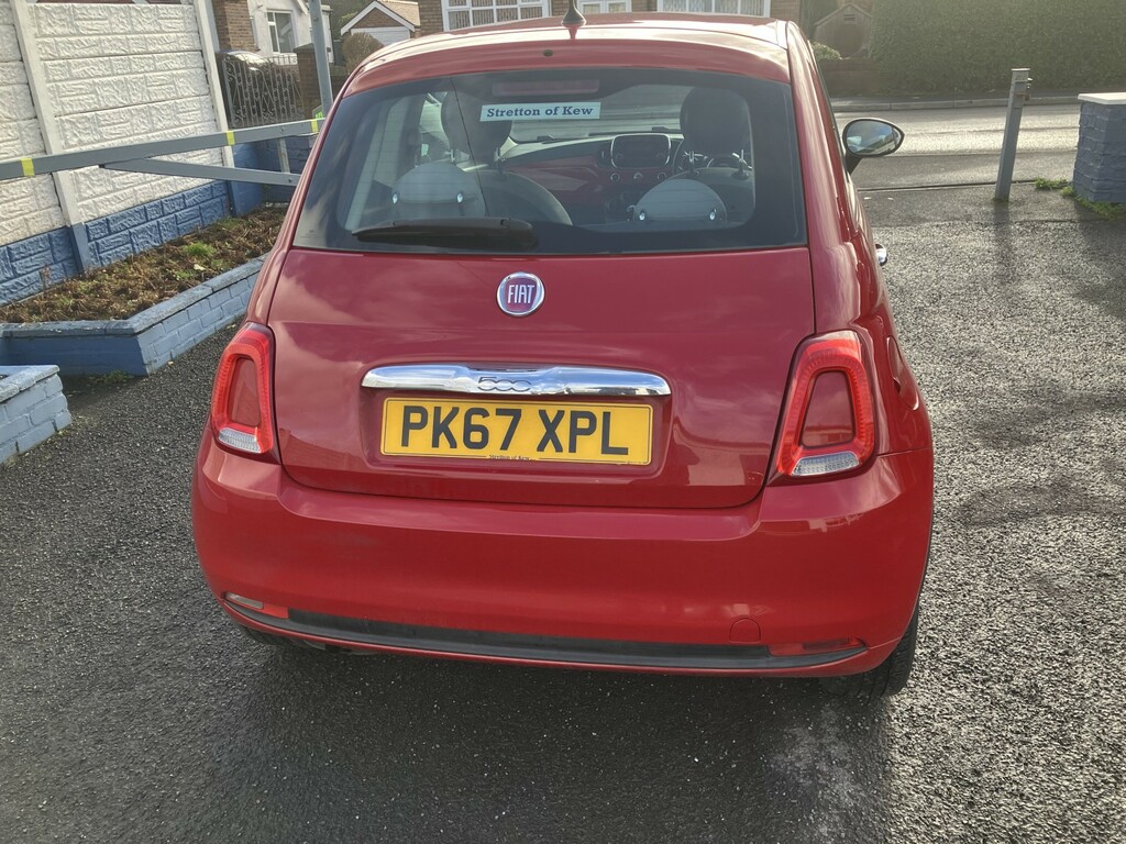 Fiat 500 Hatchback 1.2 500 Pop Star 1.2 69Hp 201767 PK67XPL Red #3