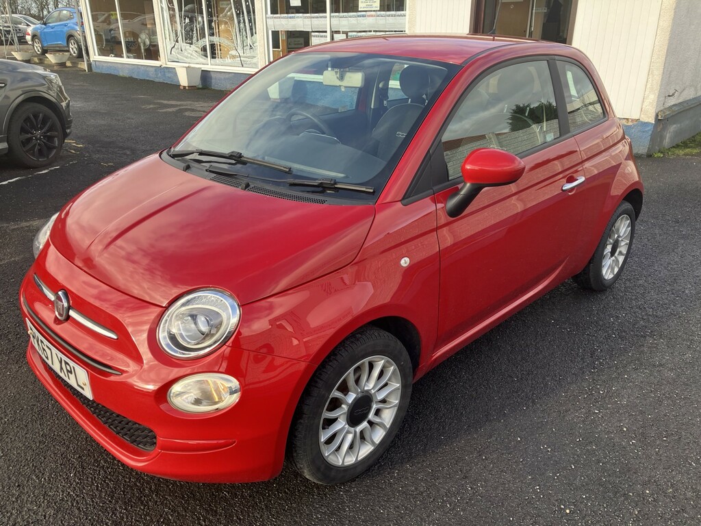 Fiat 500 Hatchback 1.2 500 Pop Star 1.2 69Hp 201767 PK67XPL Red #5