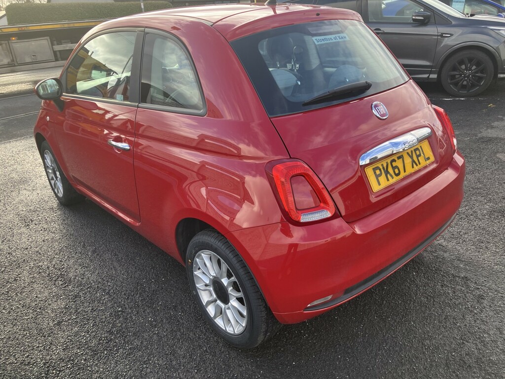 Fiat 500 Hatchback 1.2 500 Pop Star 1.2 69Hp 201767 PK67XPL Red #4