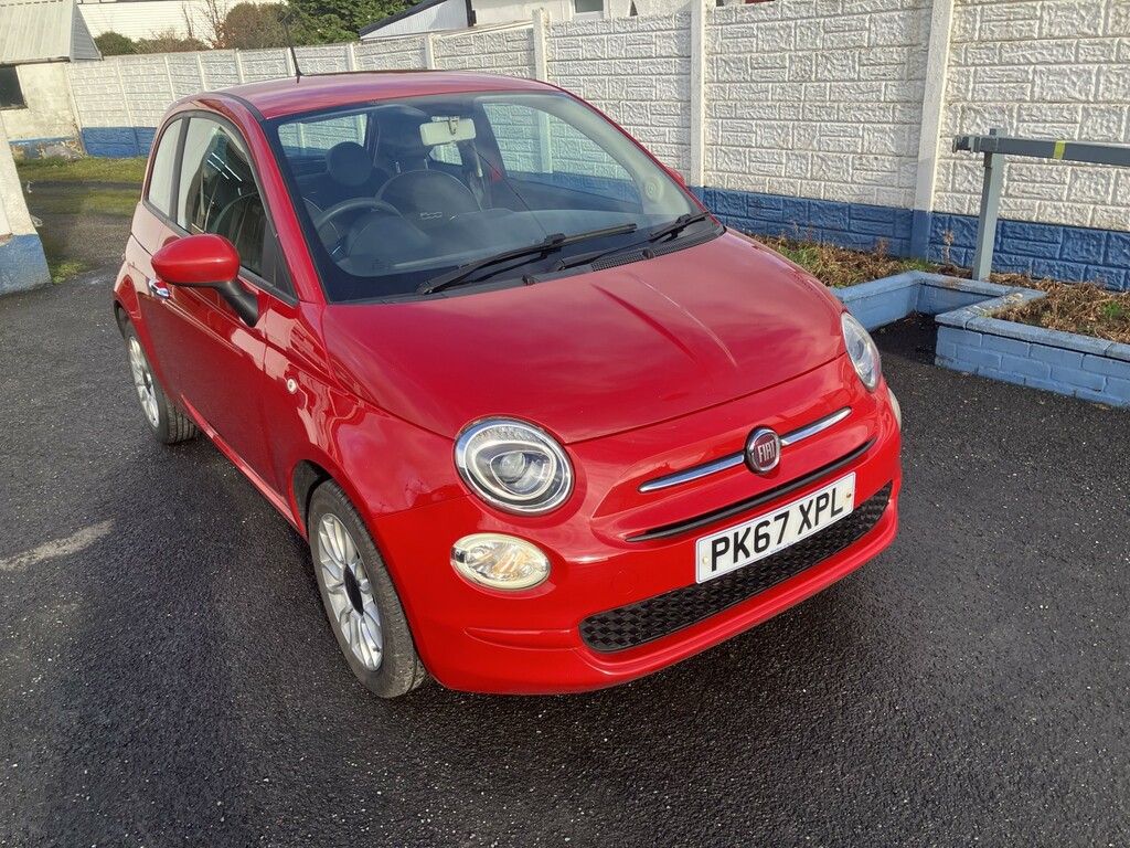 Fiat 500 Hatchback 1.2 500 Pop Star 1.2 69Hp 201767 PK67XPL Red #6
