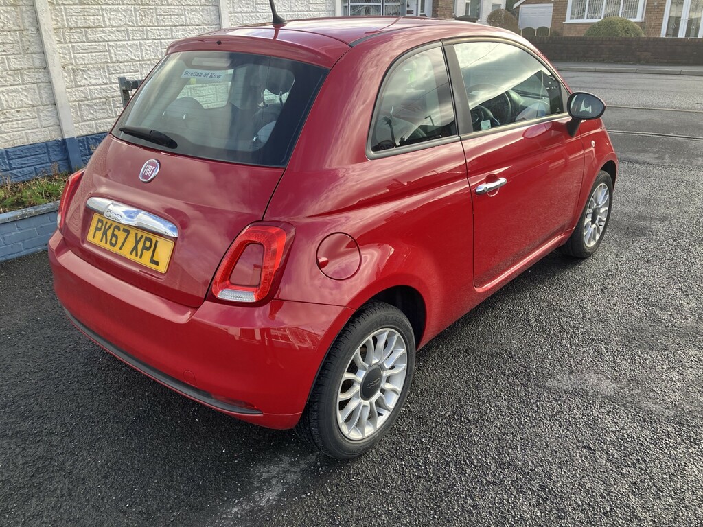 Fiat 500 Hatchback 1.2 500 Pop Star 1.2 69Hp 201767 PK67XPL Red #2