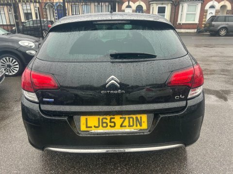 Citroen C4 1.6 Bluehdi Flair LJ65ZDN Black #4