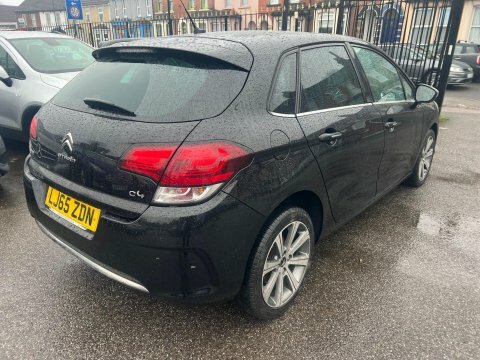 Citroen C4 1.6 Bluehdi Flair LJ65ZDN Black #5