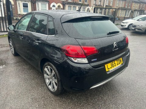 Citroen C4 1.6 Bluehdi Flair LJ65ZDN Black #3