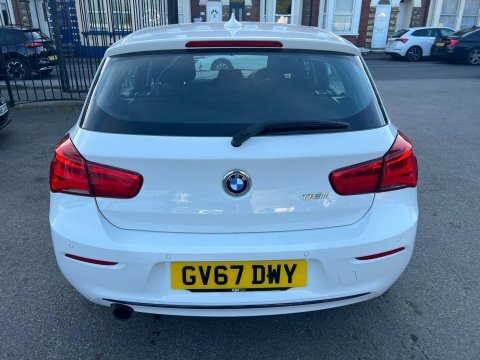 BMW 1 Series 1.5 118I Sport GV67DWY White #4