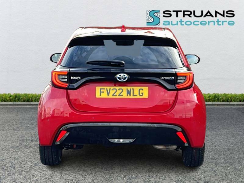 Toyota Yaris Excel 1.5 Hybrid Cvt - 2022 22 FV22WLG Red #4