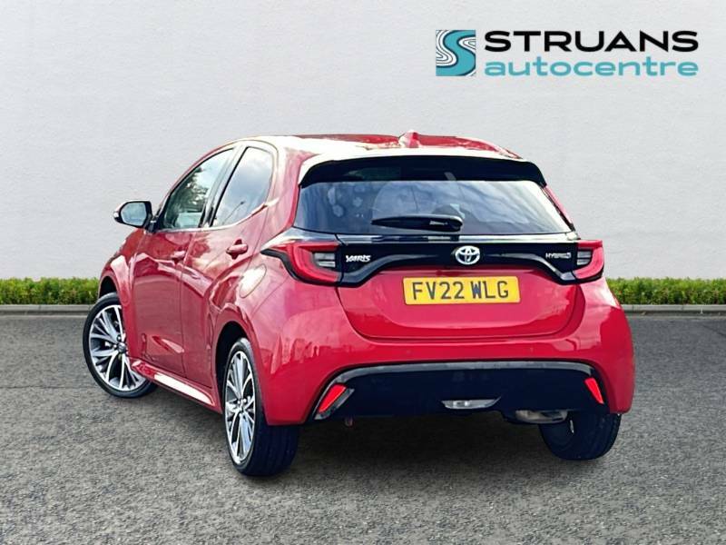 Toyota Yaris Excel 1.5 Hybrid Cvt - 2022 22 FV22WLG Red #2
