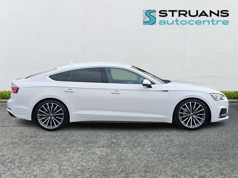 Audi A5 40 Tdi Quattro S Line S Tronic - 2019 69 C5HKM White #5