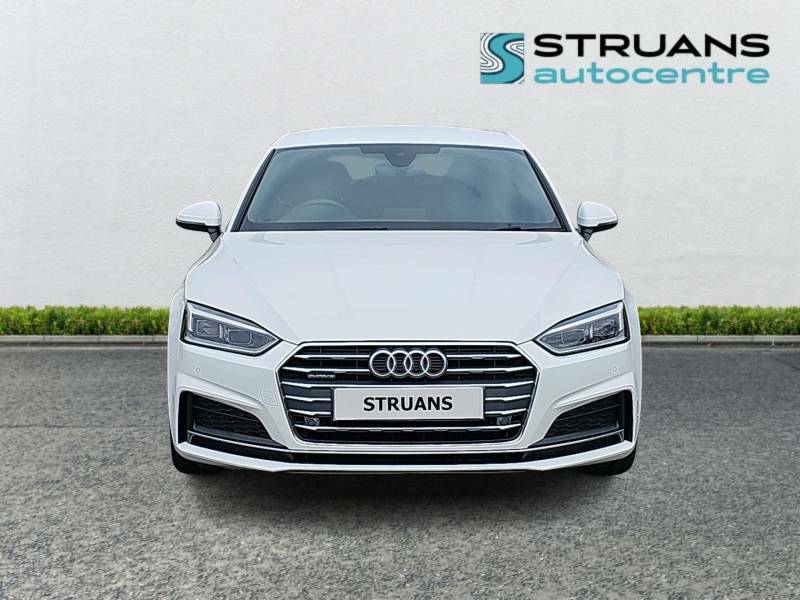 Audi A5 40 Tdi Quattro S Line S Tronic - 2019 69 C5HKM White #3