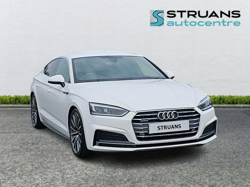 Audi A5 40 Tdi Quattro S Line S Tronic - 2019 69 White
