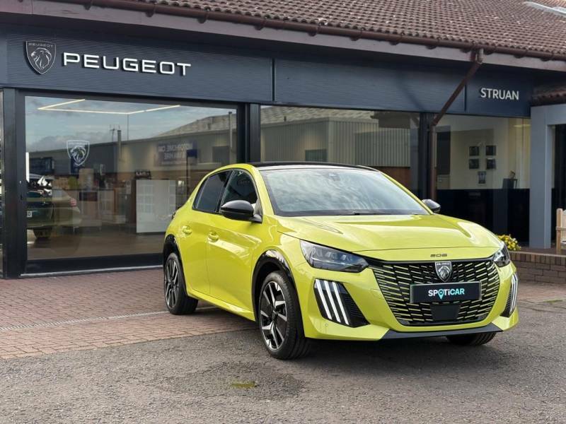Peugeot e-208 Gt 115Kw 51Kwh - 2025 74 Yellow #3