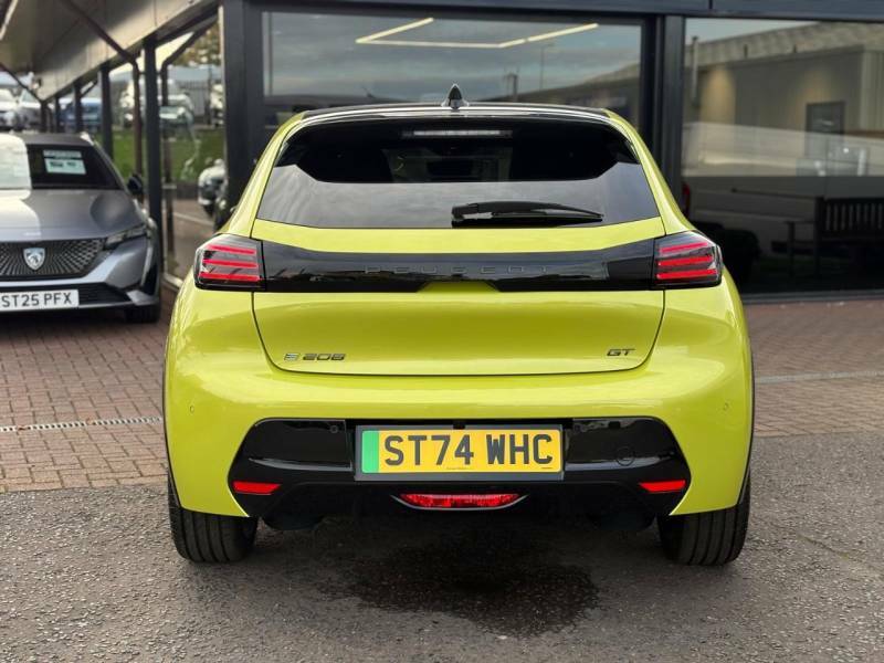 Peugeot e-208 Gt 115Kw 51Kwh - 2025 74 Yellow #5