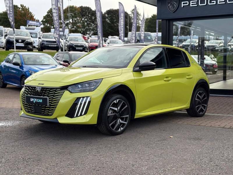 Peugeot e-208 Gt 115Kw 51Kwh - 2025 74 Yellow #4